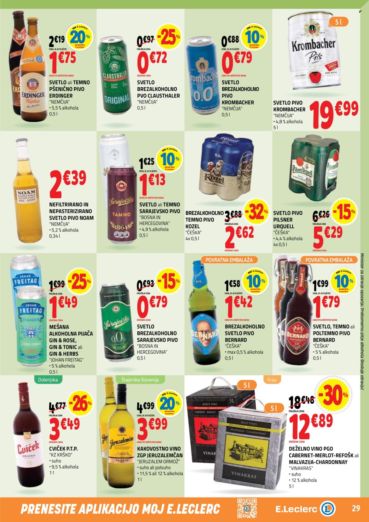E.Leclerc katalog - 8.4.2026 - 18.4.2026. Stran 29
