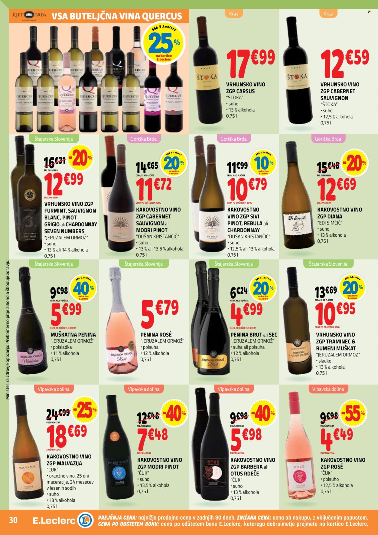 E.Leclerc katalog - 8.4.2026 - 18.4.2026. Stran 30