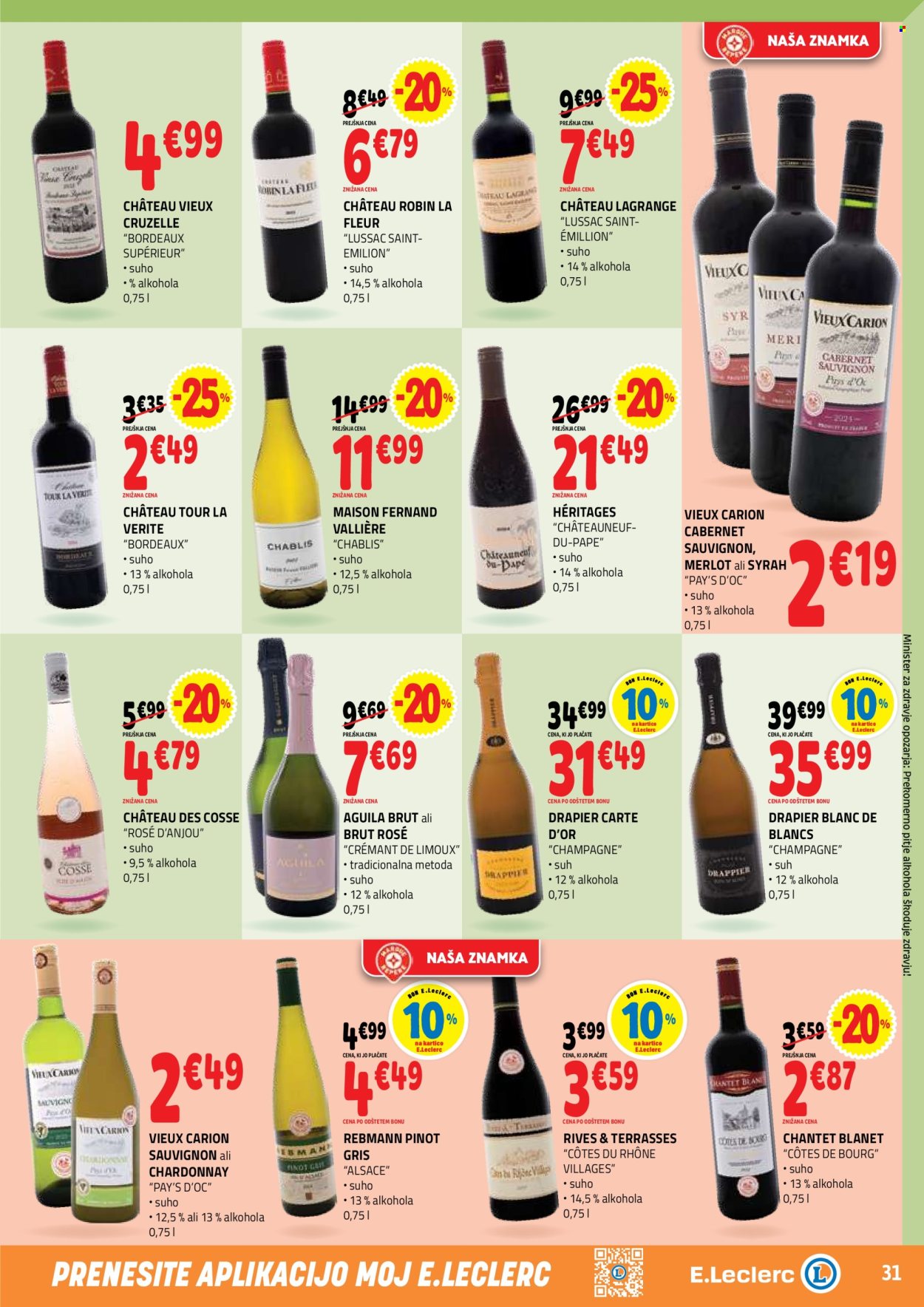 E.Leclerc katalog - 8.4.2026 - 18.4.2026. Stran 31
