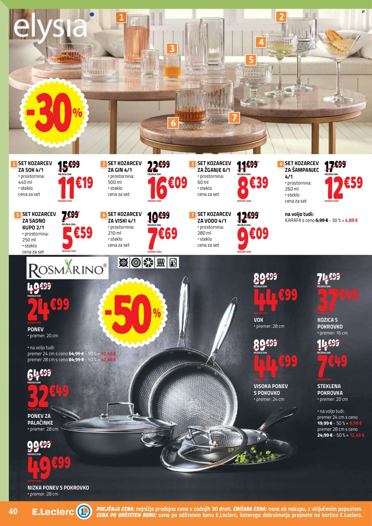 E.Leclerc katalog - 8.4.2026 - 18.4.2026. Stran 40