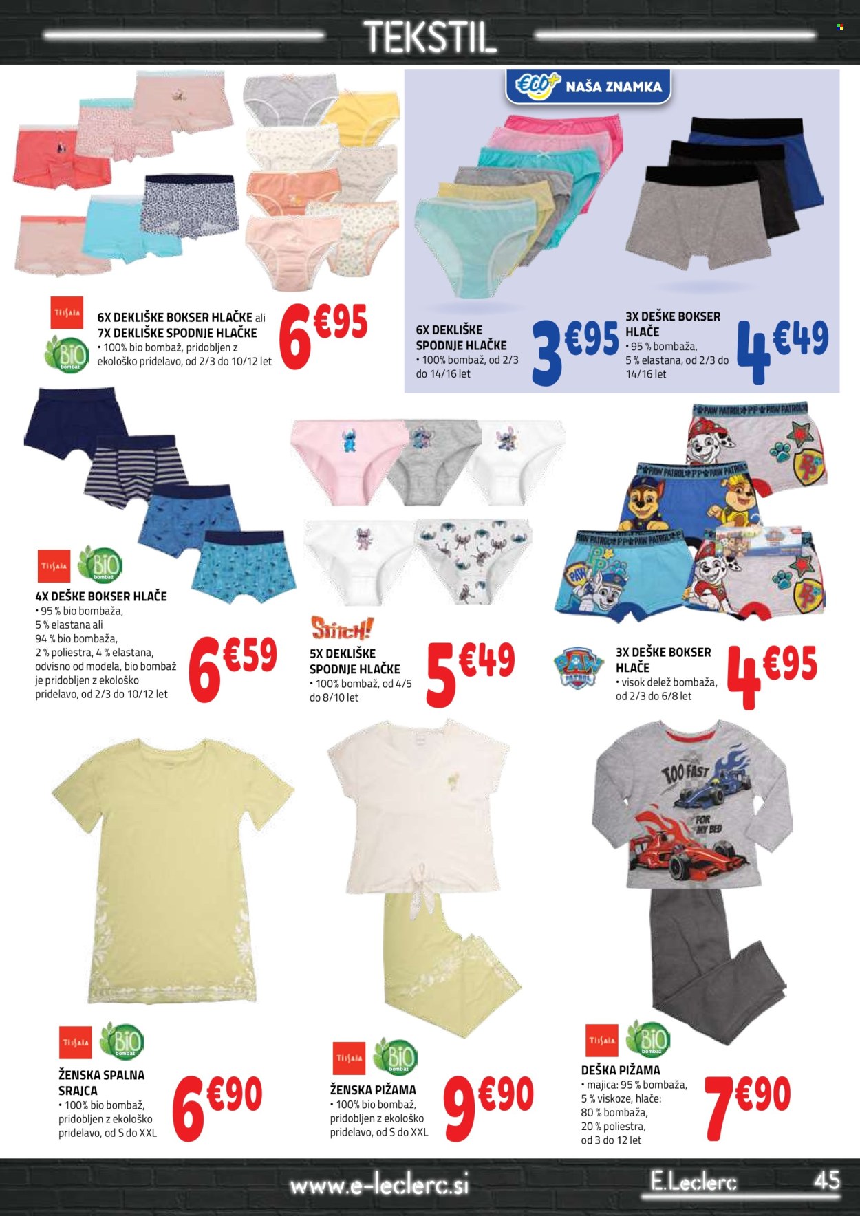 E.Leclerc katalog - 8.4.2026 - 18.4.2026. Stran 45