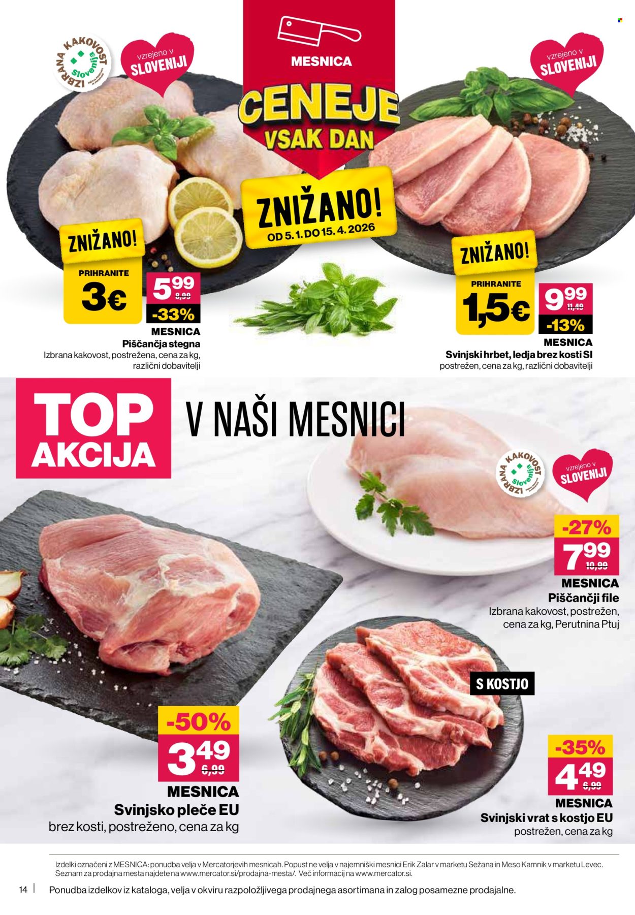Mercator katalog - 9.4.2026 - 15.4.2026. Stran 14