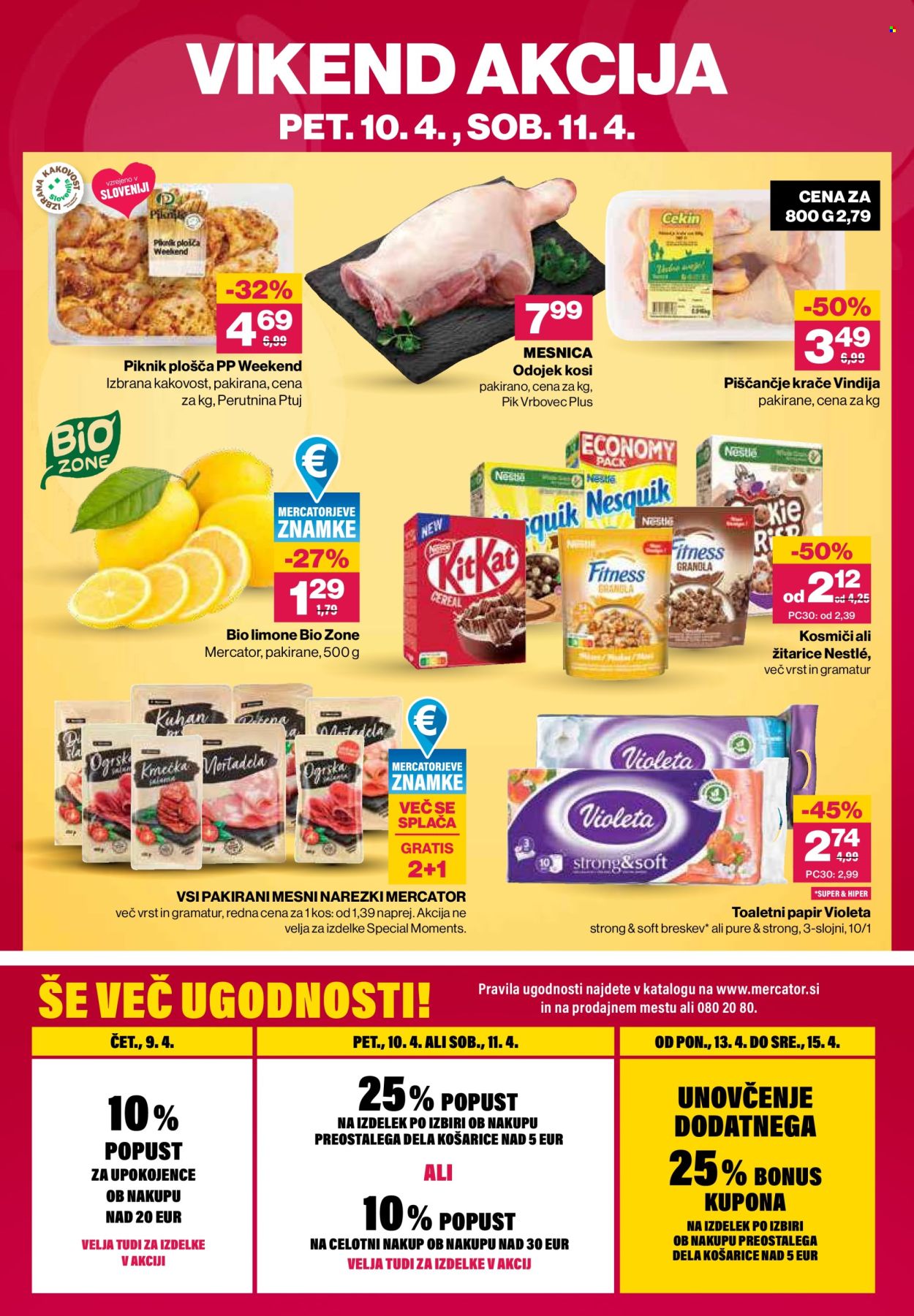Mercator katalog - 9.4.2026 - 15.4.2026. Stran 40