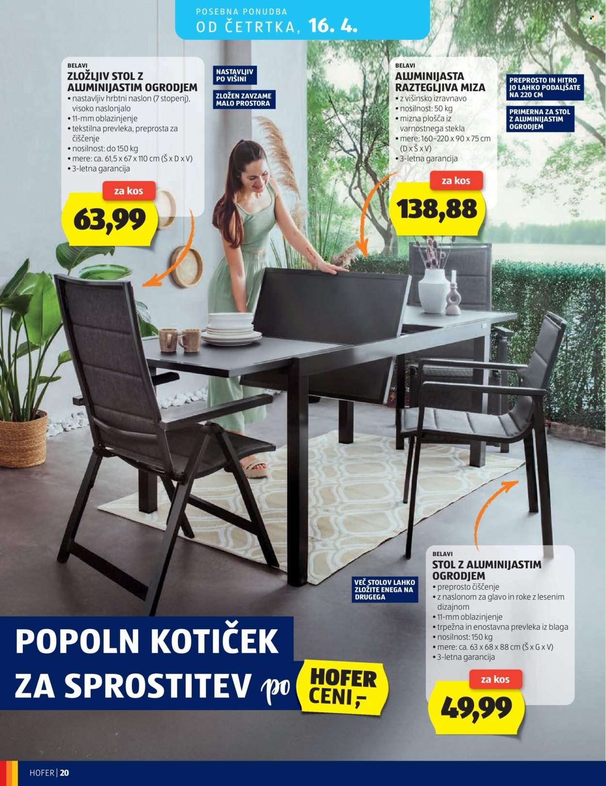 Hofer katalog - 8.4.2026 - 16.4.2026. Stran 20