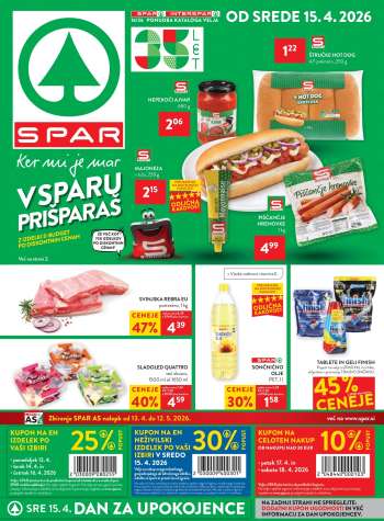 SPAR katalog - 15.4.2026 - 28.4.2026.
