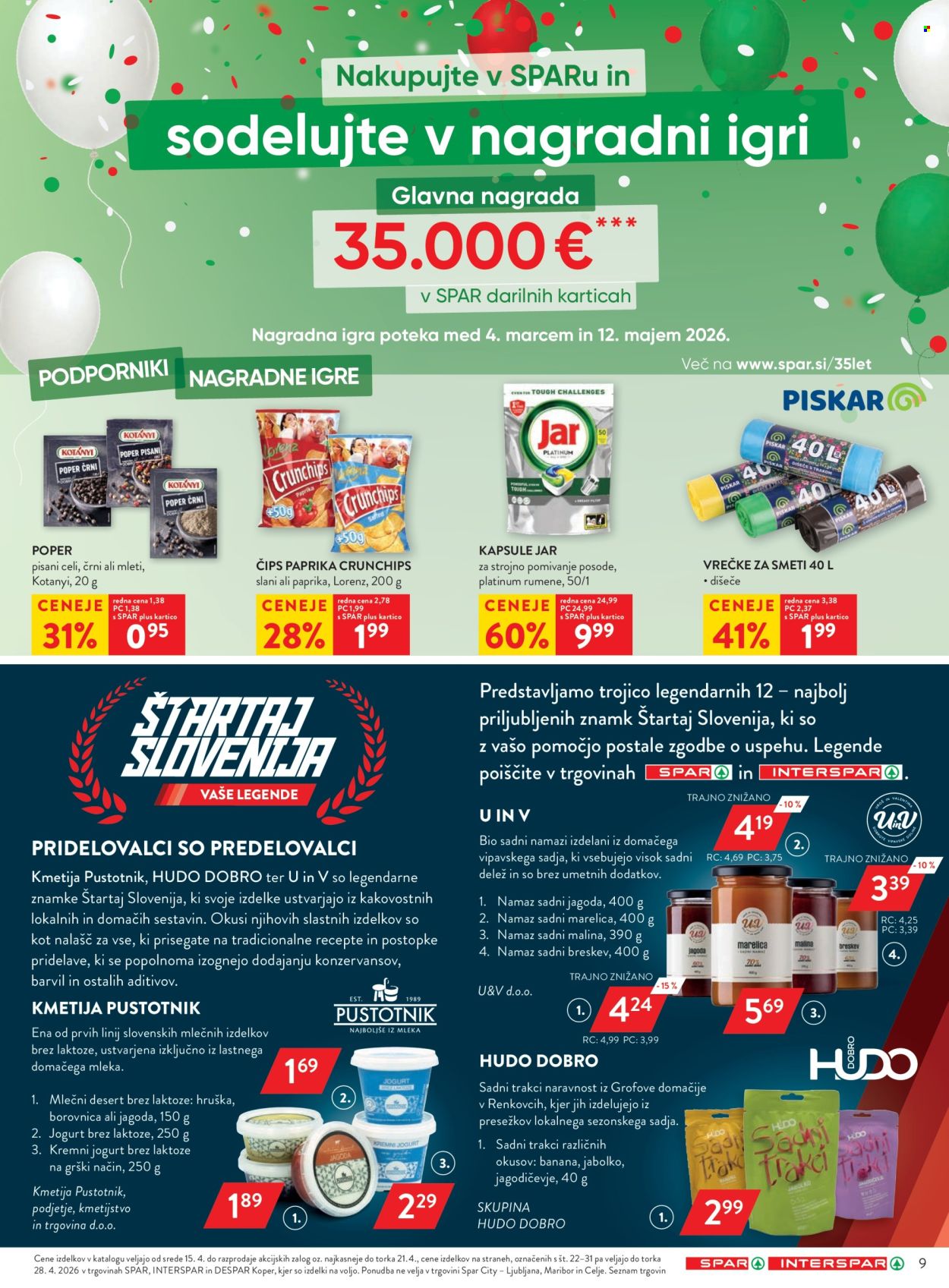 SPAR katalog - 15.4.2026 - 28.4.2026. Stran 9