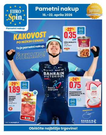 EuroSpin katalog - 16.4.2026 - 22.4.2026.