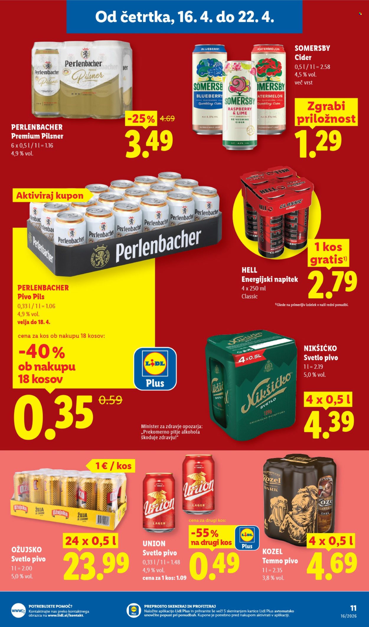 Lidl katalog - 16.4.2026 - 22.4.2026. Stran 11
