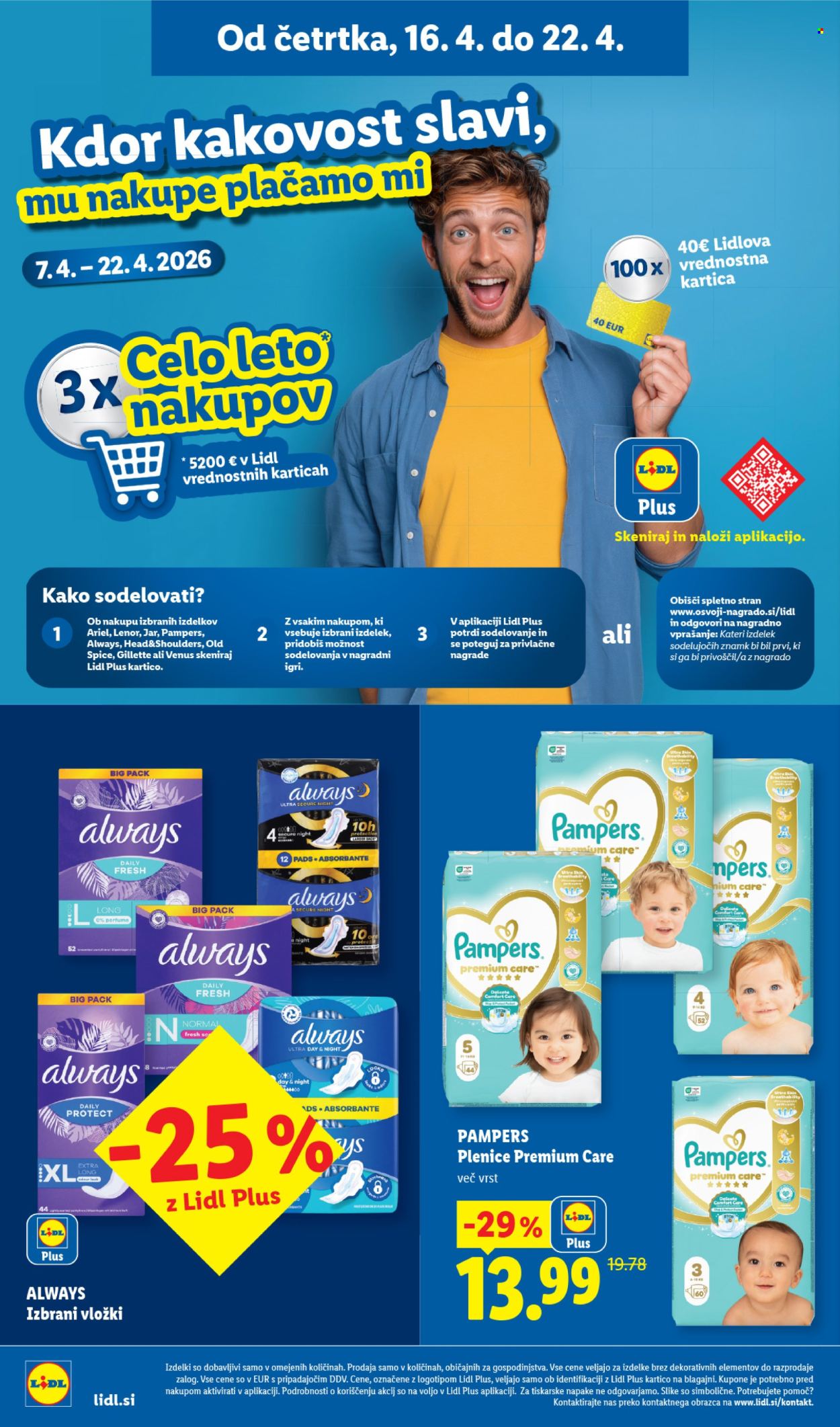 Lidl katalog - 16.4.2026 - 22.4.2026. Stran 22