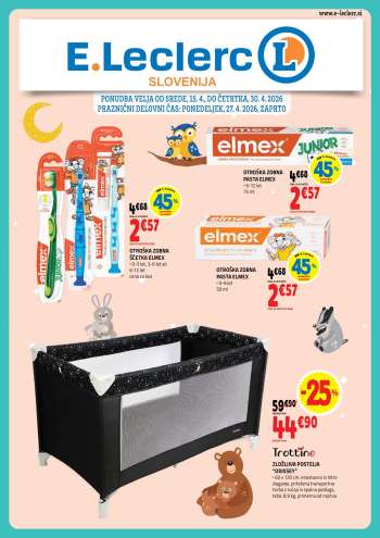 E.Leclerc katalog - 15.4.2026 - 30.4.2026.