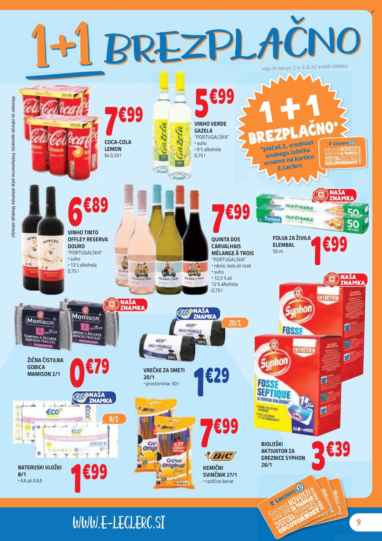 E.Leclerc katalog - 15.4.2026 - 25.4.2026. Stran 9