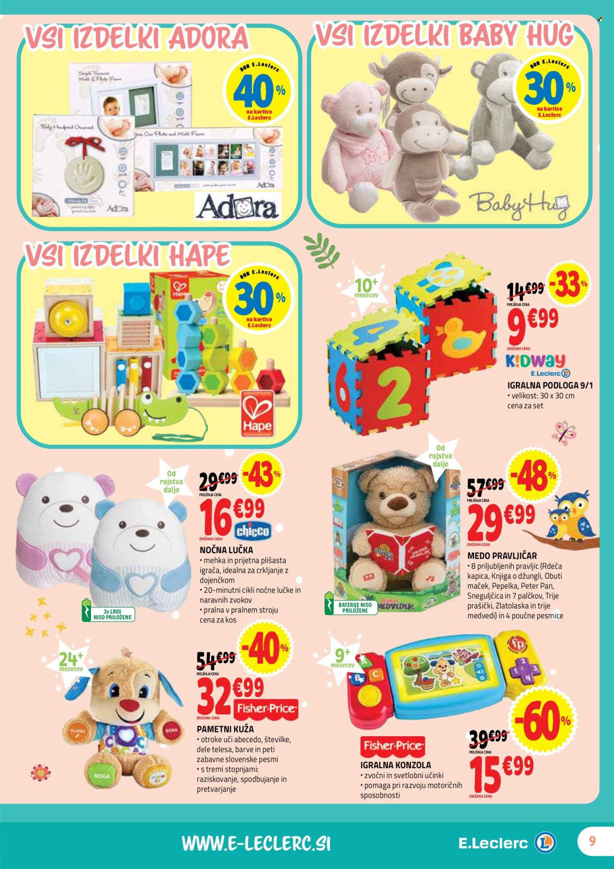 E.Leclerc katalog - 15.4.2026 - 30.4.2026. Stran 9