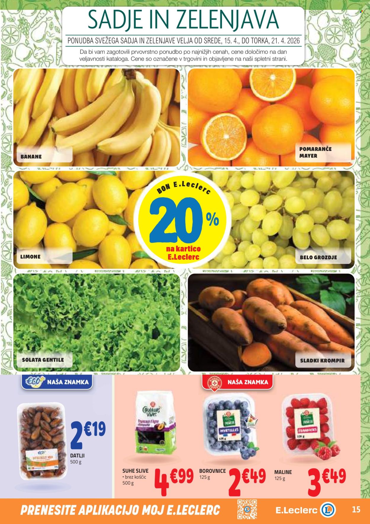 E.Leclerc katalog - 15.4.2026 - 25.4.2026. Stran 15