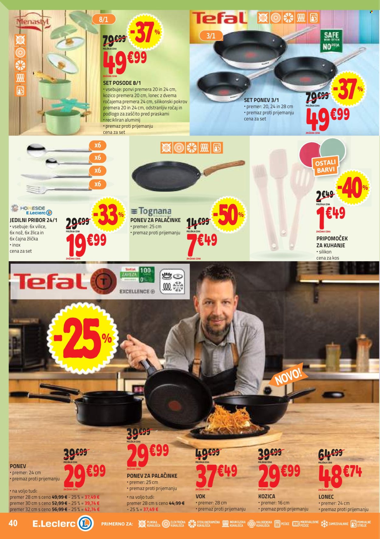 E.Leclerc katalog - 15.4.2026 - 25.4.2026. Stran 40