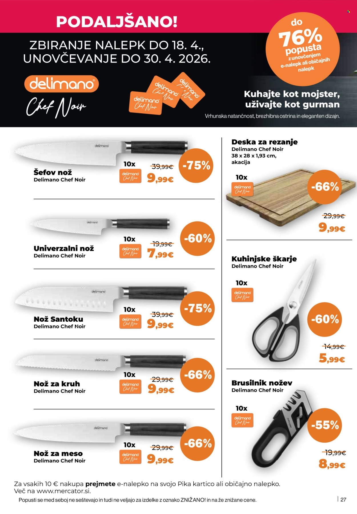 Mercator katalog - 16.4.2026 - 22.4.2026. Stran 27