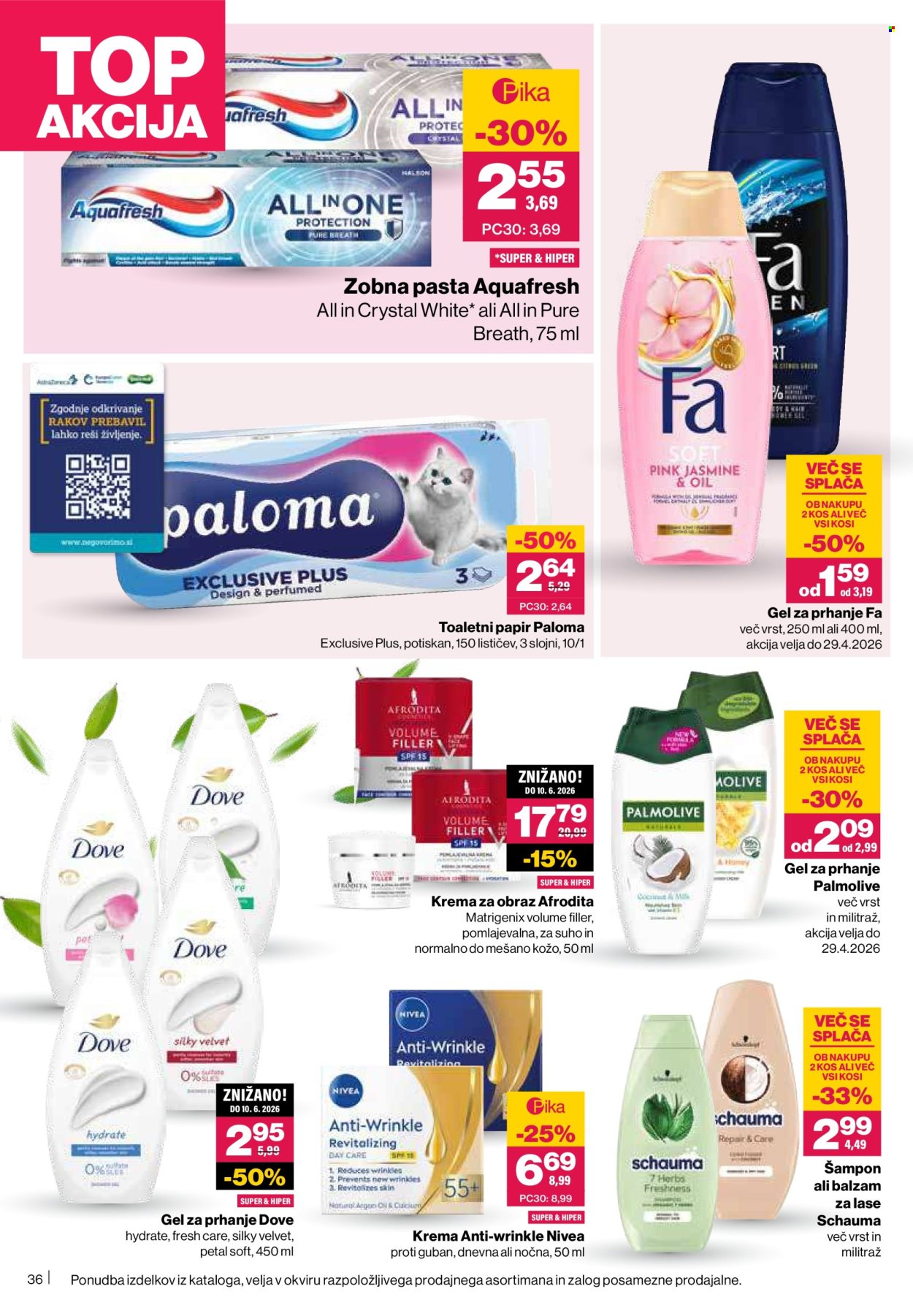 Mercator katalog - 16.4.2026 - 22.4.2026. Stran 36