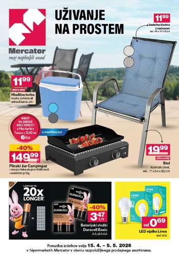 Mercator katalog - 15.4.2026 - 5.5.2026.
