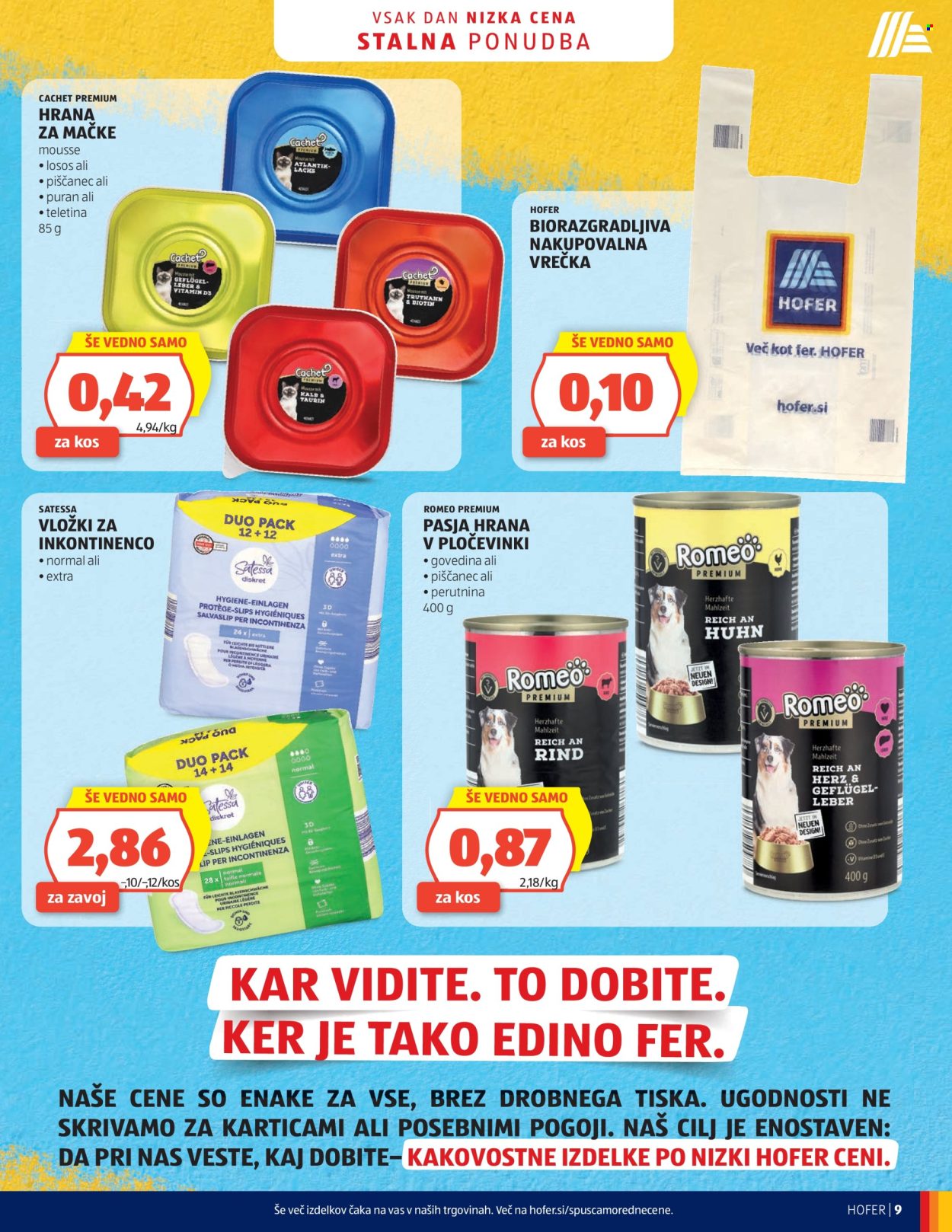 Hofer katalog - 15.4.2026 - 23.4.2026. Stran 9
