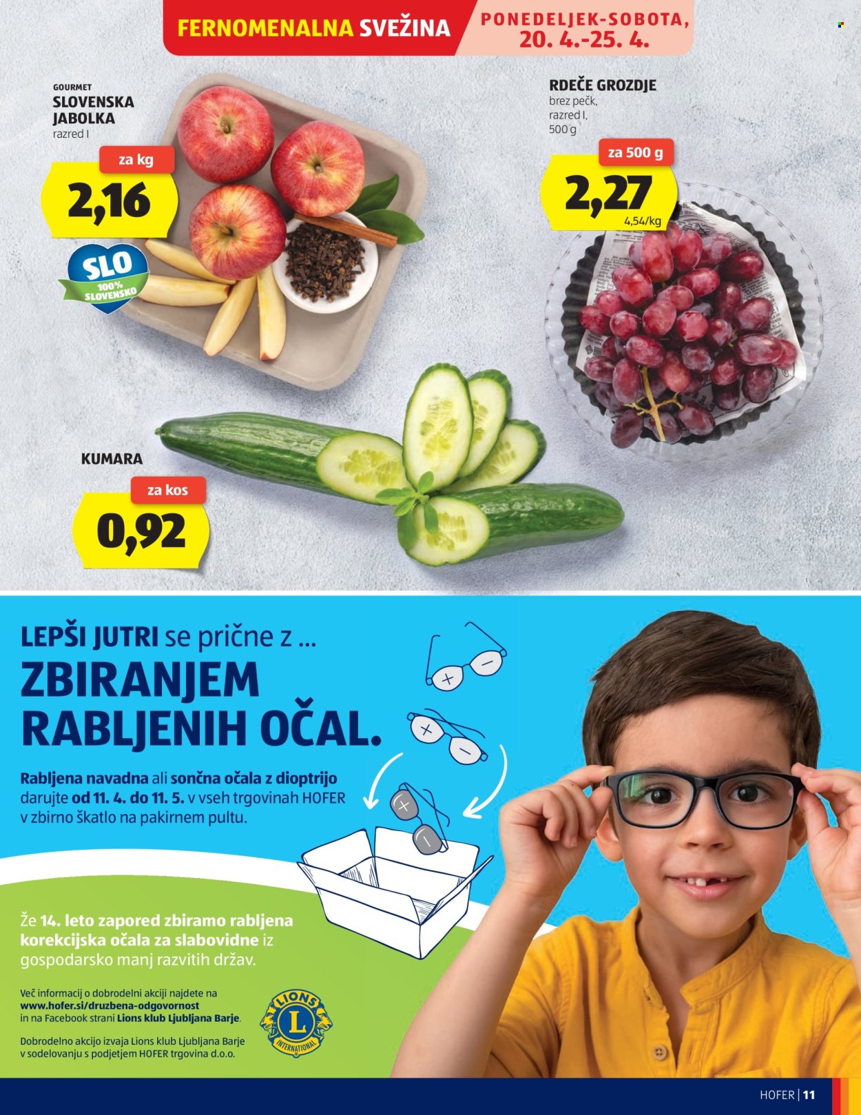 Hofer katalog - 15.4.2026 - 23.4.2026. Stran 11