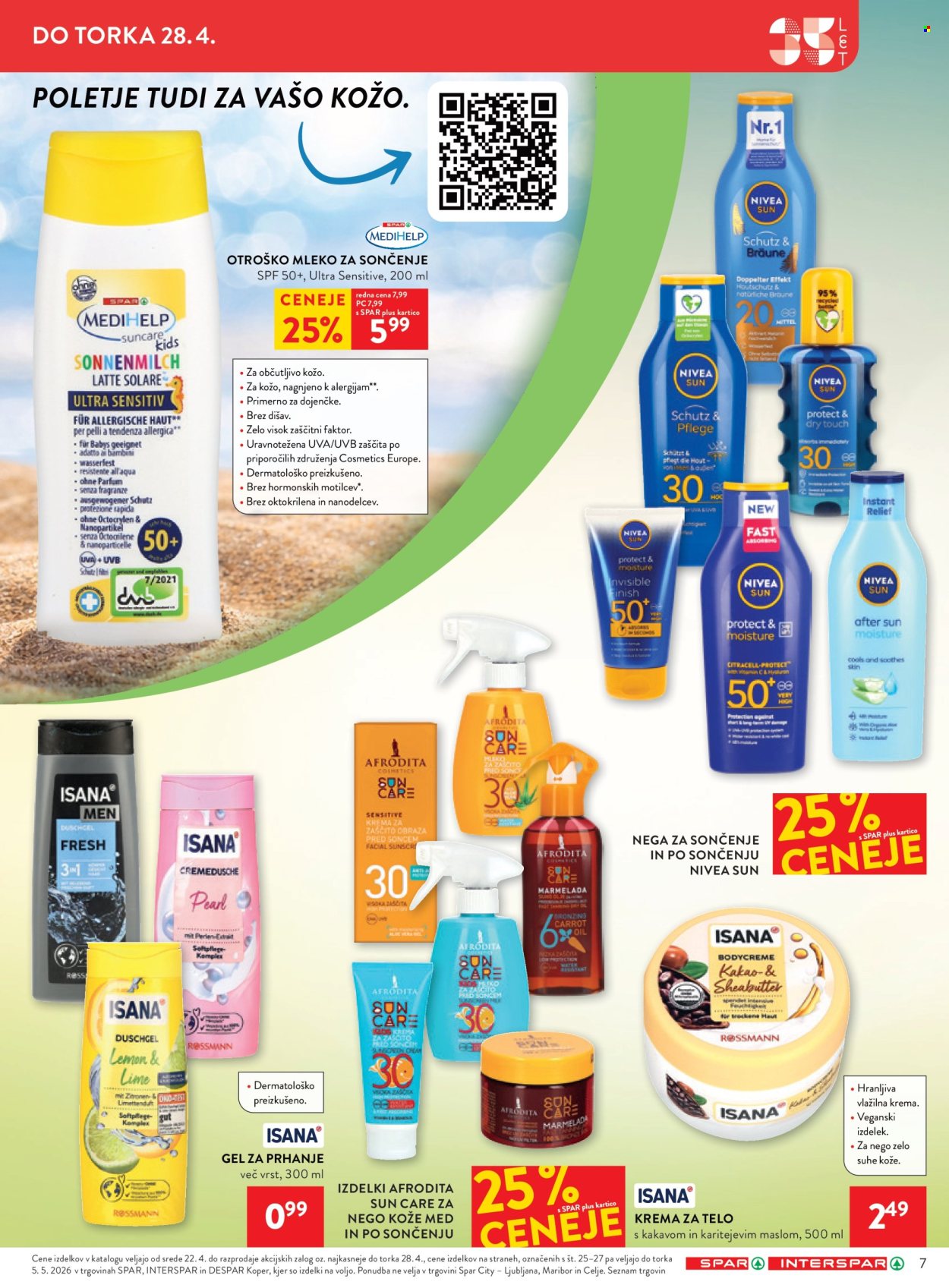 SPAR katalog - 22.4.2026 - 5.5.2026. Stran 7