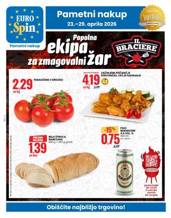 EuroSpin katalog - 23.4.2026 - 29.4.2026.