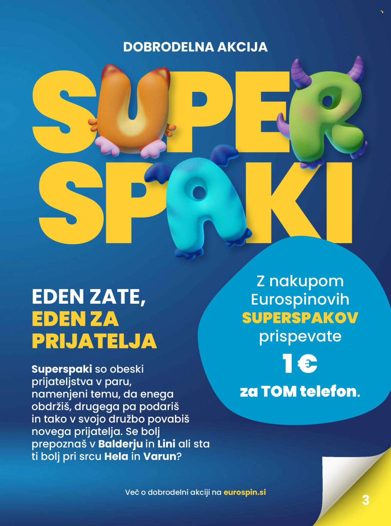 EuroSpin katalog - 9.4.2026 - 30.4.2026. Stran 3