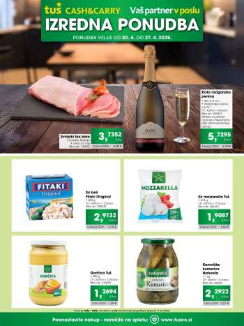 Tuš Cash & Carry katalog - 20.4.2026 - 27.4.2026.