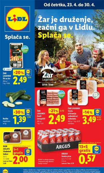 Lidl katalog - 23.4.2026 - 30.4.2026.