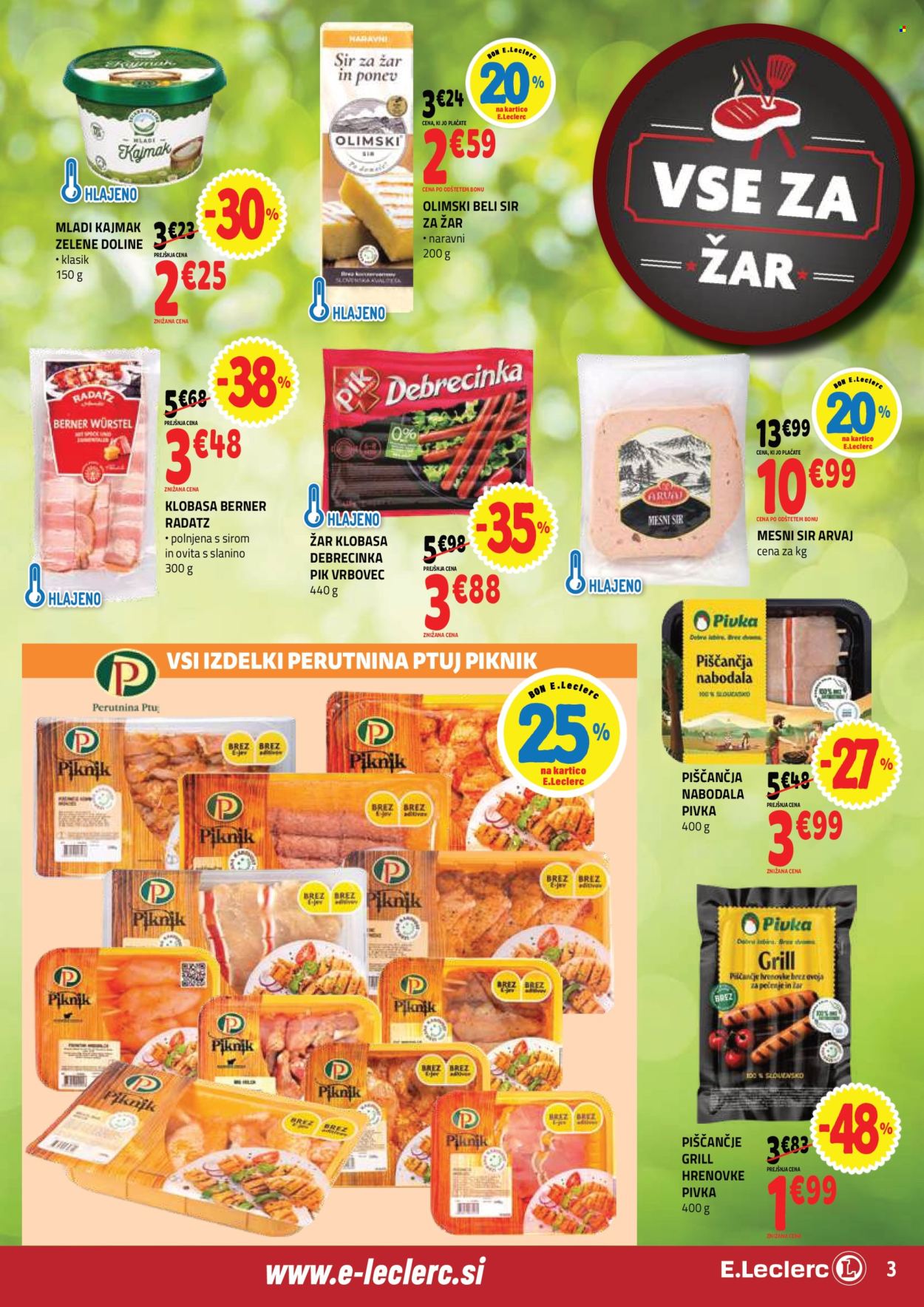 E.Leclerc katalog - 22.4.2026 - 30.4.2026. Stran 3