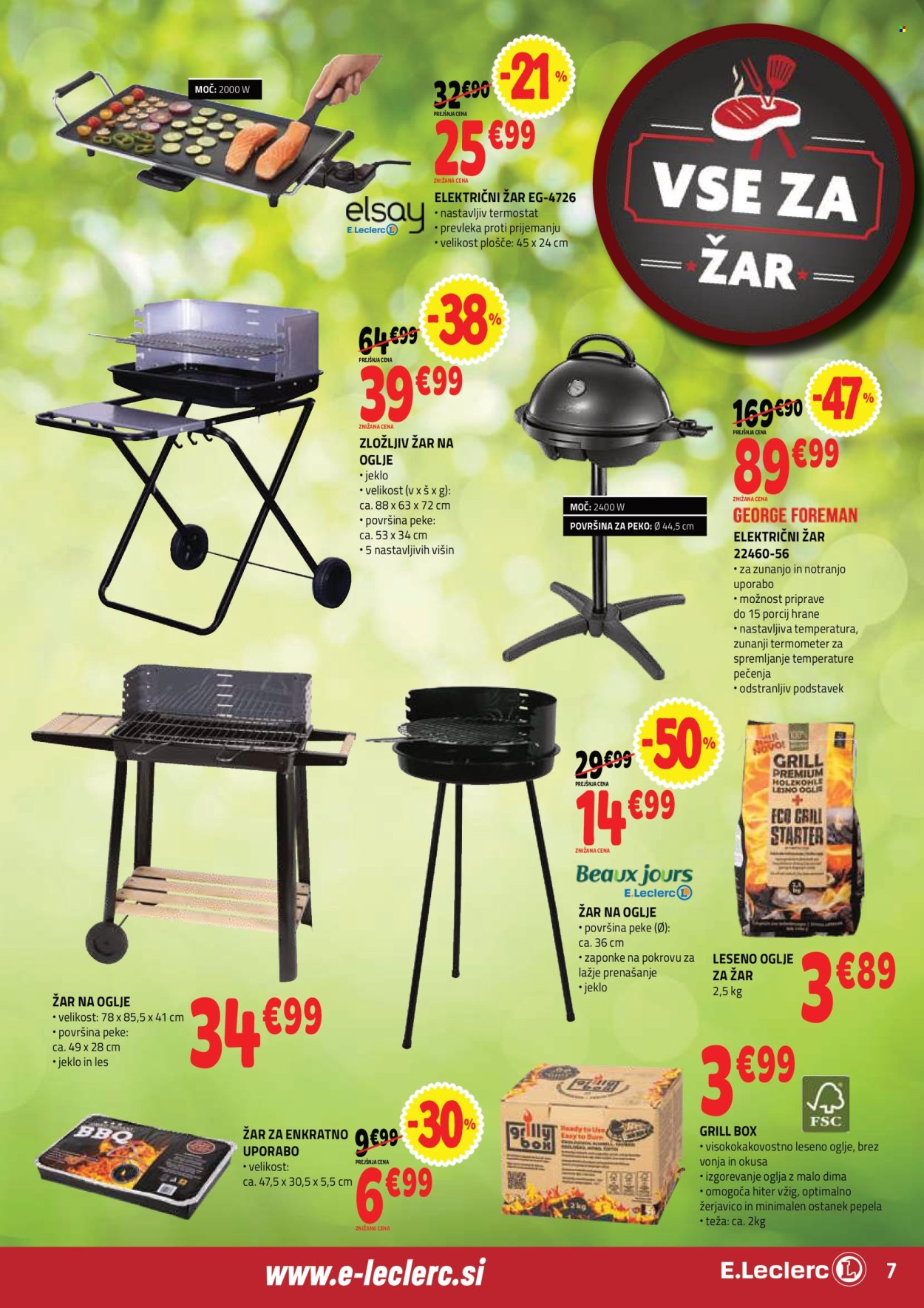 E.Leclerc katalog - 22.4.2026 - 30.4.2026. Stran 7