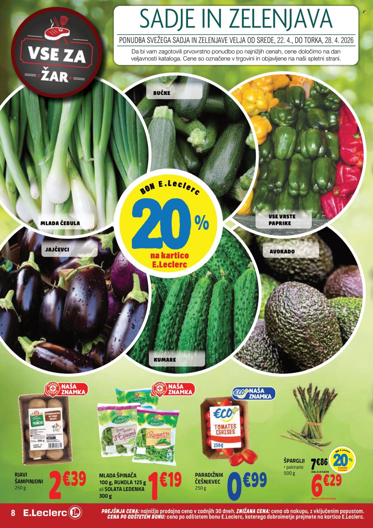 E.Leclerc katalog - 22.4.2026 - 30.4.2026. Stran 8