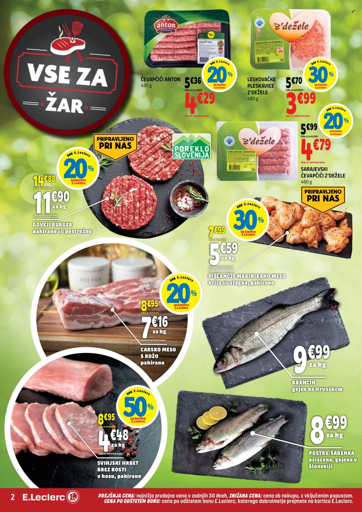 E.Leclerc katalog - 22.4.2026 - 30.4.2026. Stran 2