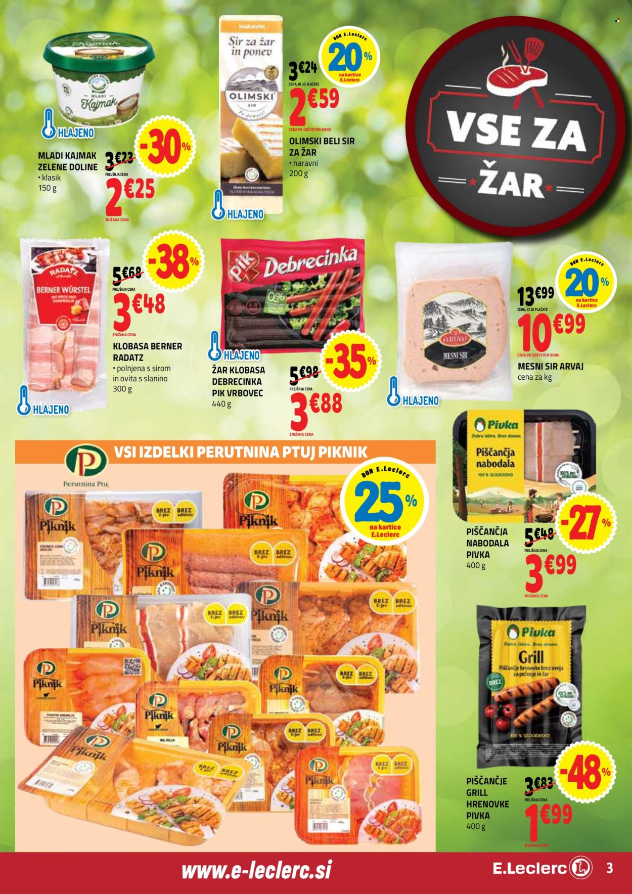 E.Leclerc katalog - 22.4.2026 - 30.4.2026. Stran 3