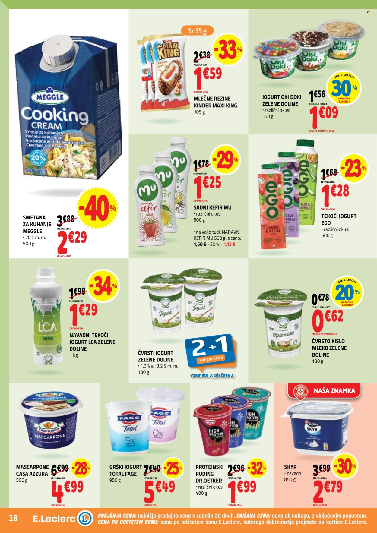 E.Leclerc katalog - 22.4.2026 - 30.4.2026. Stran 18