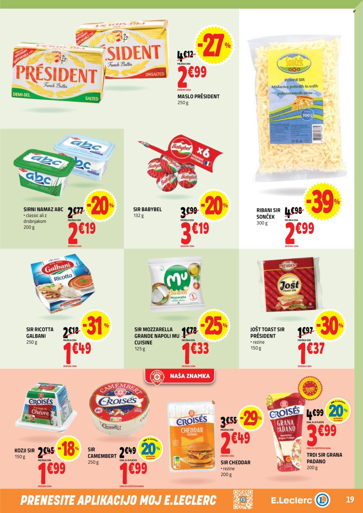 E.Leclerc katalog - 22.4.2026 - 30.4.2026. Stran 19
