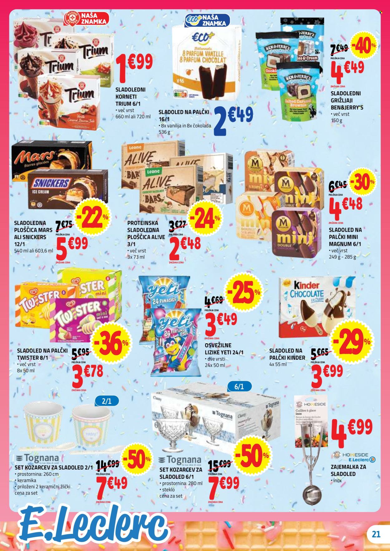 E.Leclerc katalog - 22.4.2026 - 30.4.2026. Stran 21