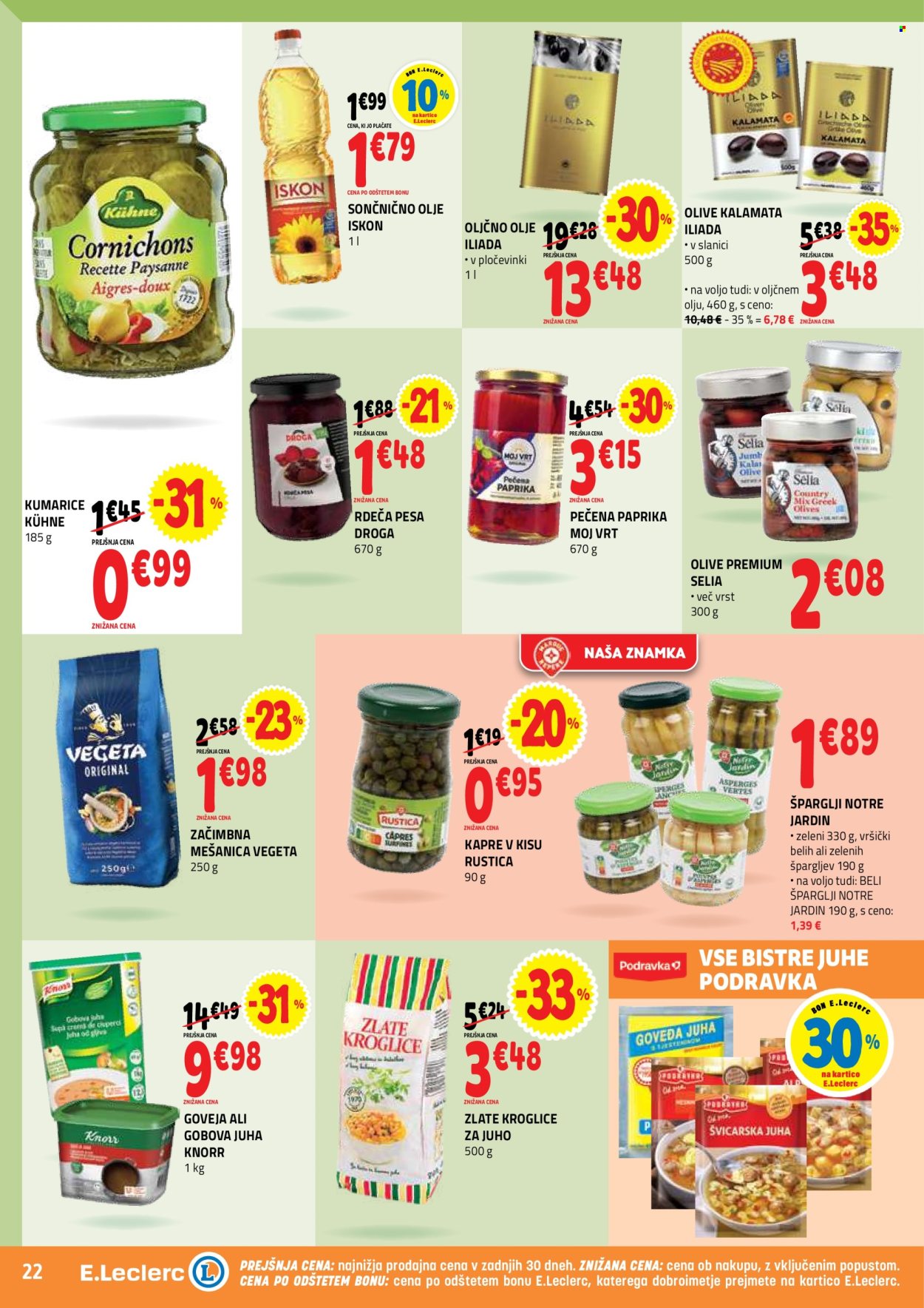 E.Leclerc katalog - 22.4.2026 - 30.4.2026. Stran 22