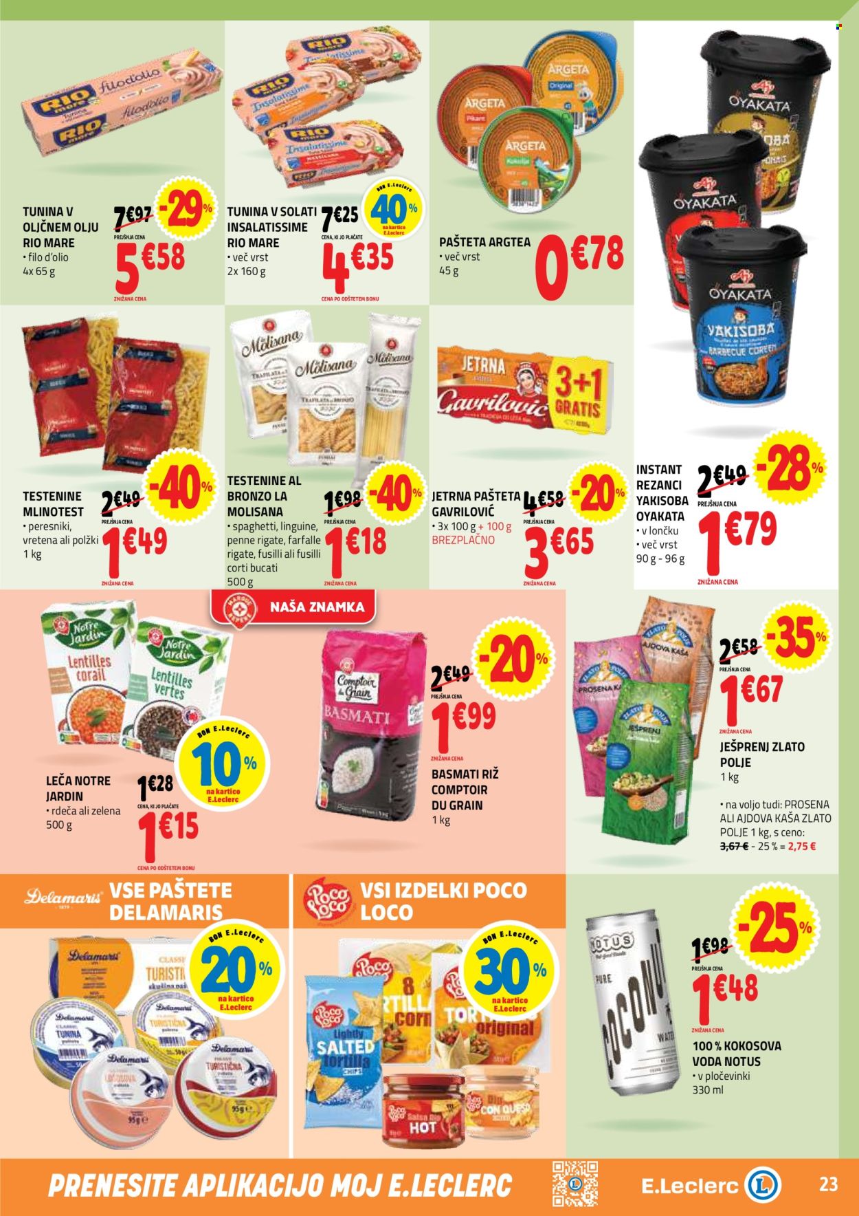 E.Leclerc katalog - 22.4.2026 - 30.4.2026. Stran 23