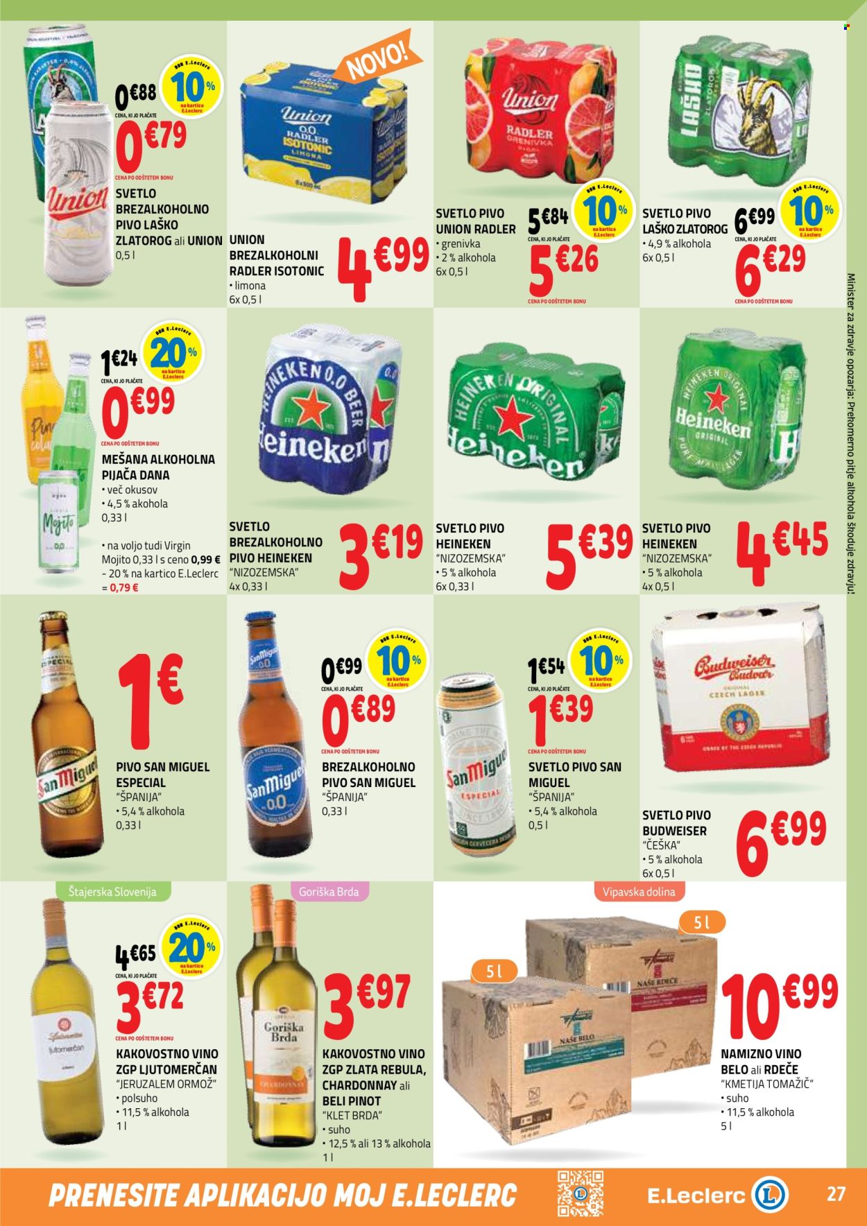 E.Leclerc katalog - 22.4.2026 - 30.4.2026. Stran 27
