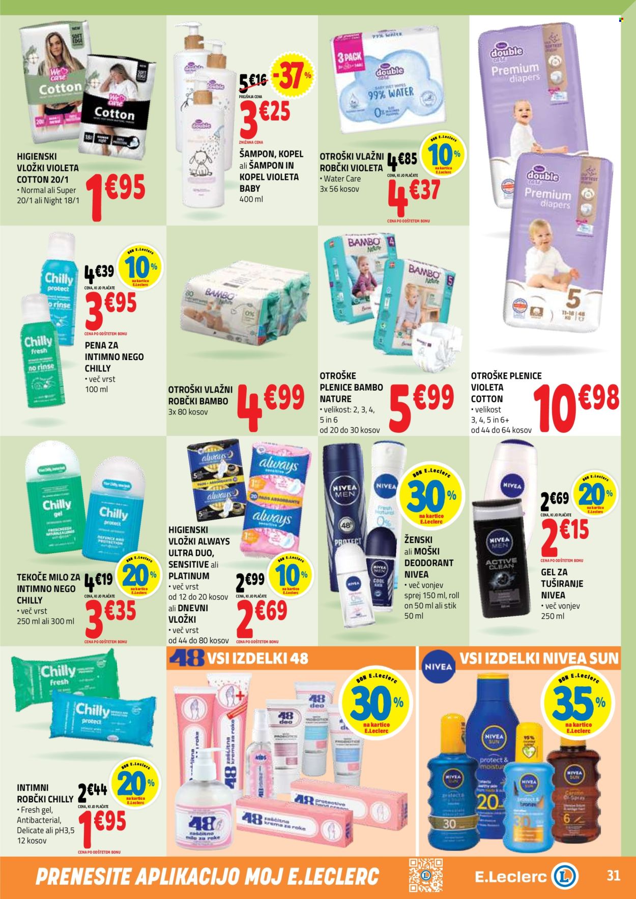 E.Leclerc katalog - 22.4.2026 - 30.4.2026. Stran 31