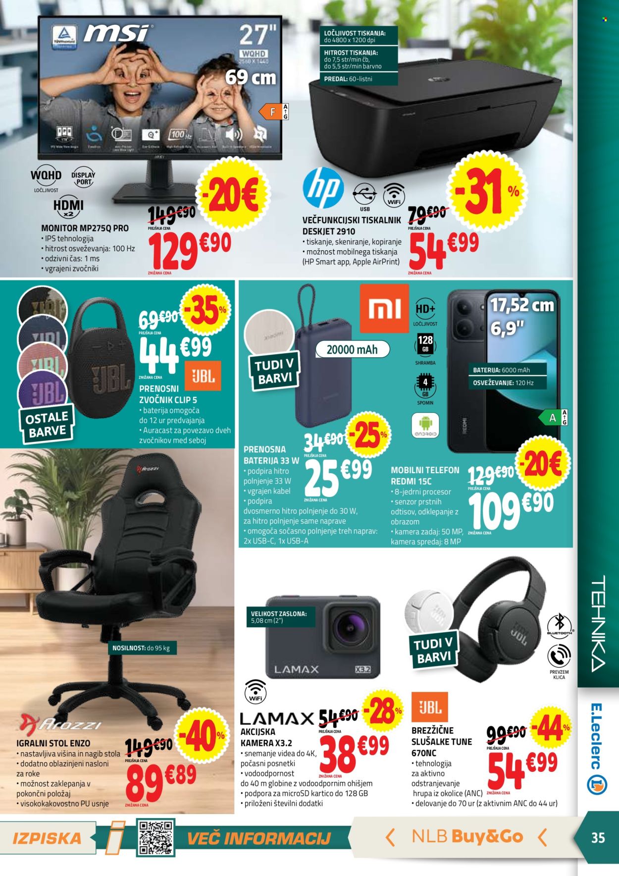 E.Leclerc katalog - 22.4.2026 - 30.4.2026. Stran 35