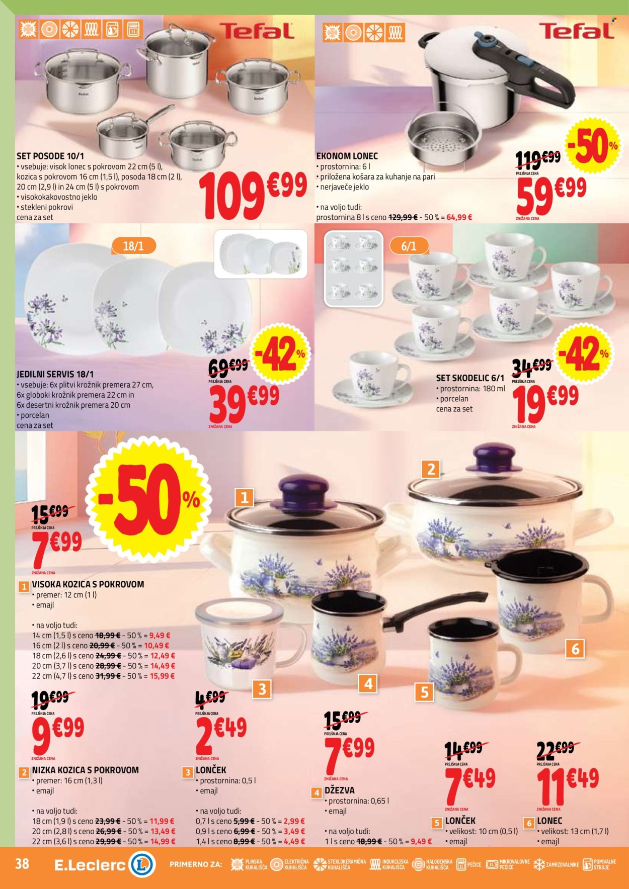 E.Leclerc katalog - 22.4.2026 - 30.4.2026. Stran 38