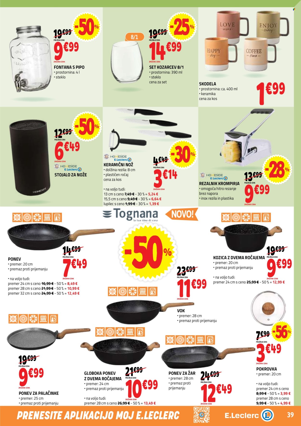 E.Leclerc katalog - 22.4.2026 - 30.4.2026. Stran 39