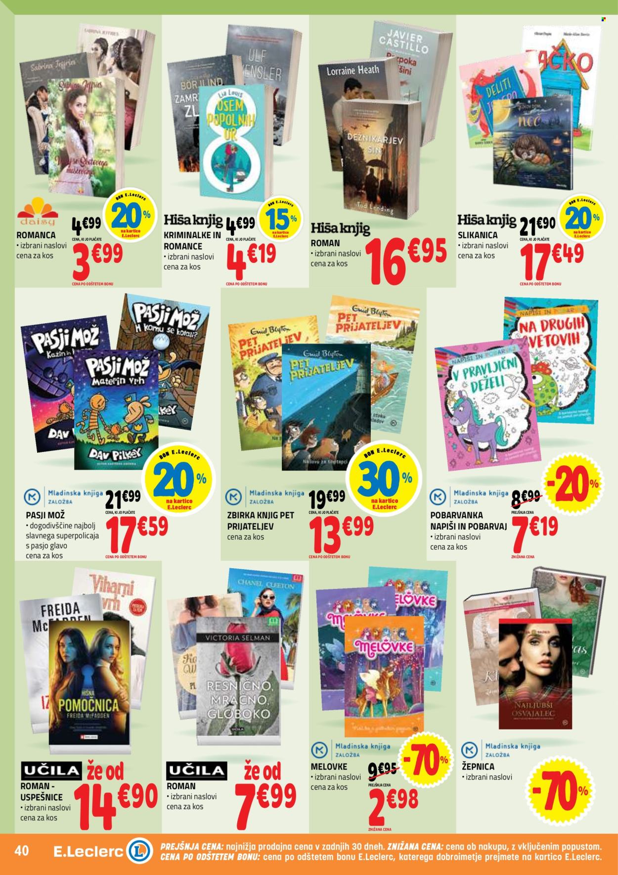 E.Leclerc katalog - 22.4.2026 - 30.4.2026. Stran 40