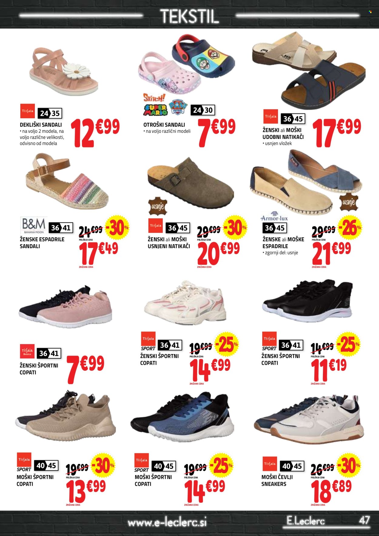 E.Leclerc katalog - 22.4.2026 - 30.4.2026. Stran 47
