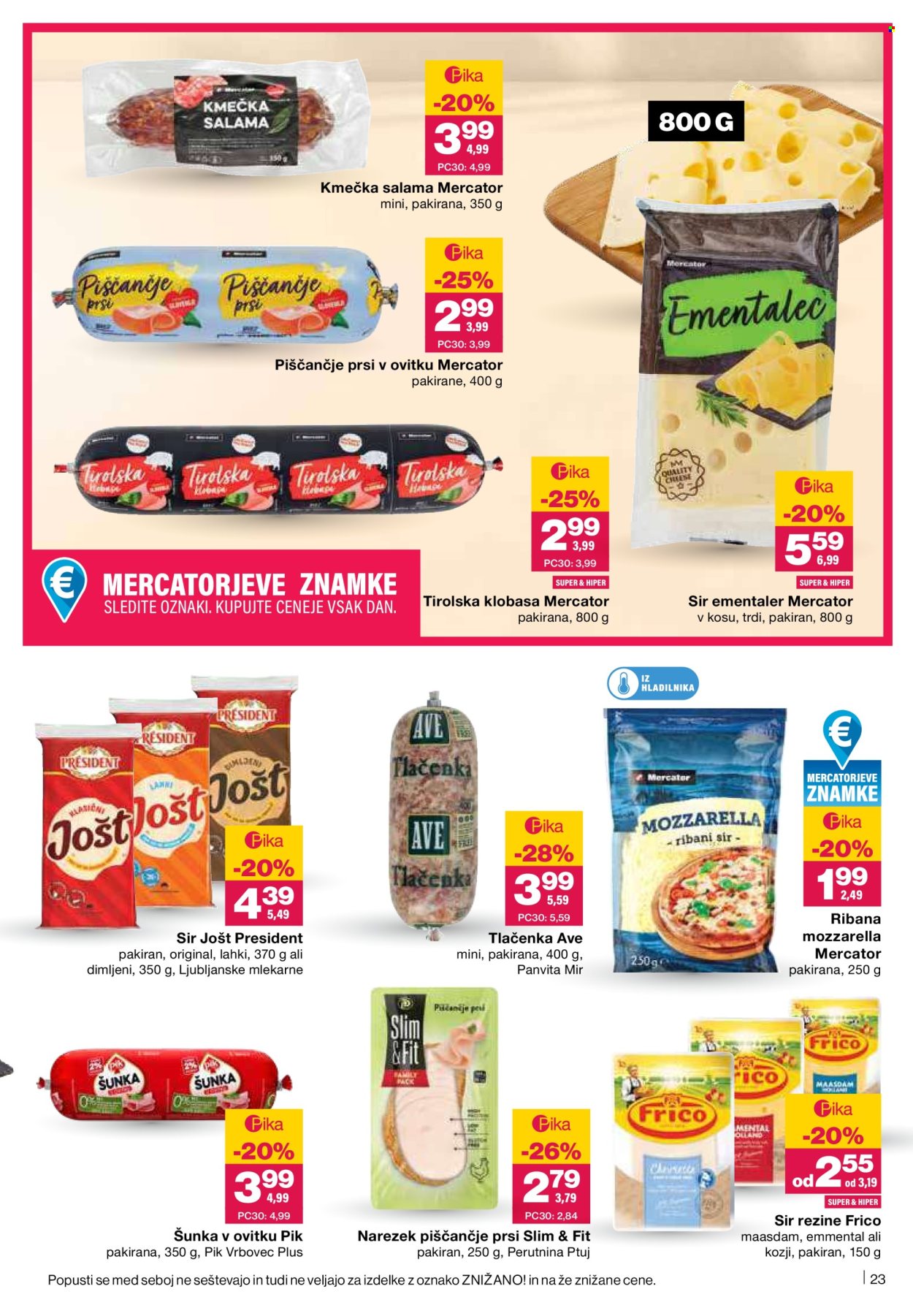 Mercator katalog - 23.4.2026 - 6.5.2026. Stran 23