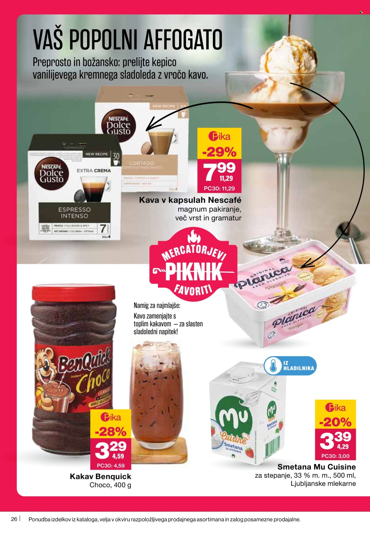 Mercator katalog - 23.4.2026 - 6.5.2026. Stran 26