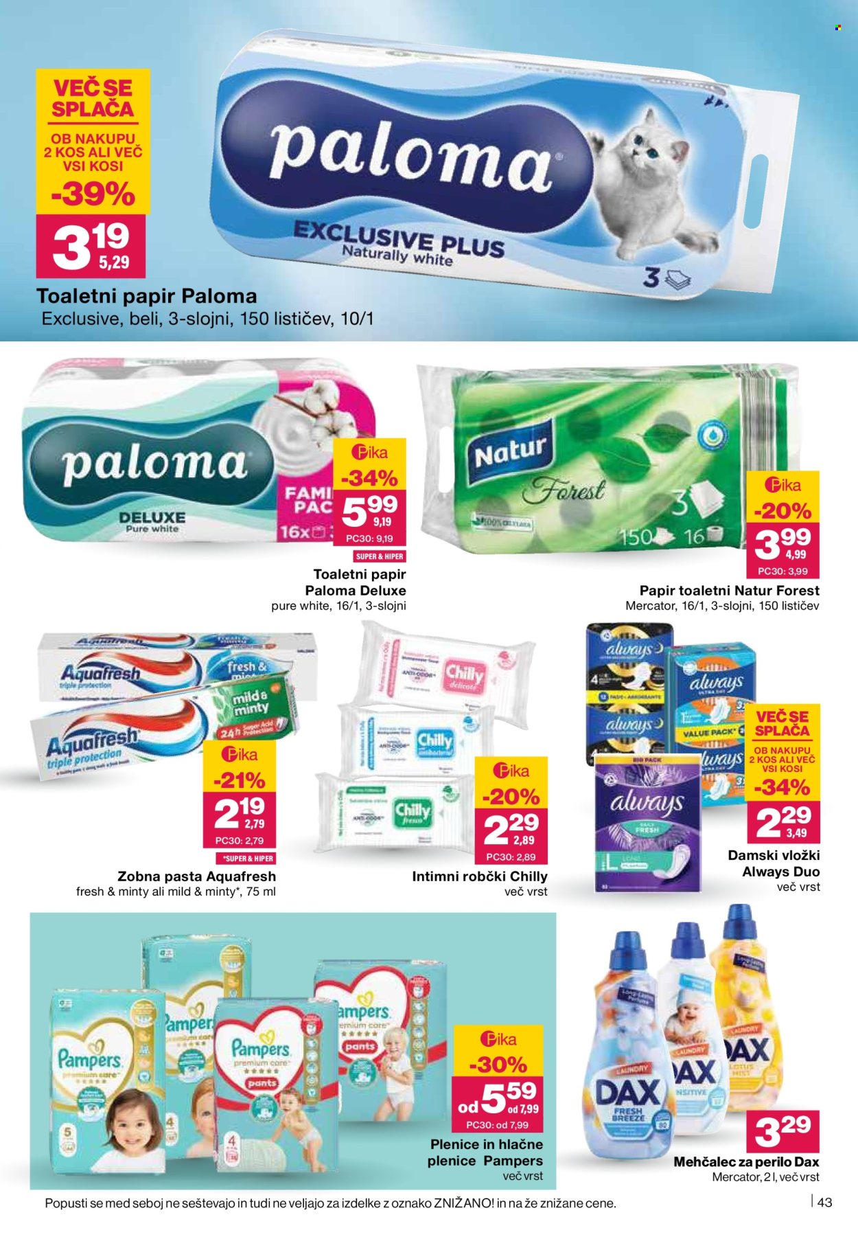 Mercator katalog - 23.4.2026 - 6.5.2026. Stran 43