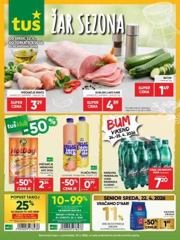 Tuš katalog - 22.4.2026 - 5.5.2026.