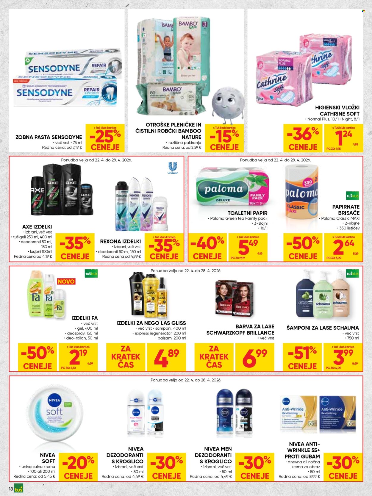 Tuš katalog - 22.4.2026 - 5.5.2026. Stran 18